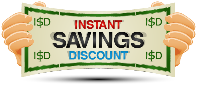 Instant Savings Discount or ISD